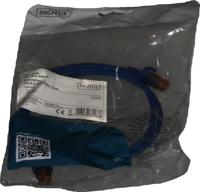 Digitus DK-1612-010/B RJ45 Netwerkkabel, patchkabel CAT 6 U/UTP 1.00 m Blauw Verdraaide paren 1 stuk(s) - thumbnail
