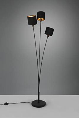 Trio VloerlampTommy 3-lichts zwart - R46333979