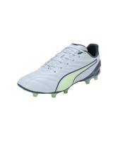 PUMA King Pro Gras / Kunstgras Voetbalschoenen (MG) Lichtgrijs Donkergrijs Lichtgroen - thumbnail