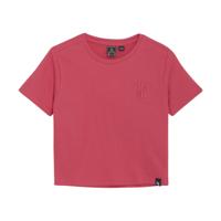 Indian Blue Jeans Zomer T-shirt S/S meisjes - roze - cropped - thumbnail