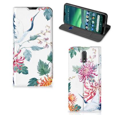 Nokia 2.3 | Hoesje maken | Bird Flowers