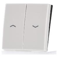 Jung AS591-5P Knop Inzetstuk 1-voudig Crème 1 stuk(s) - thumbnail