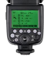 Godox TT685O camera-flitser Slave-flits Zwart, Rood - thumbnail