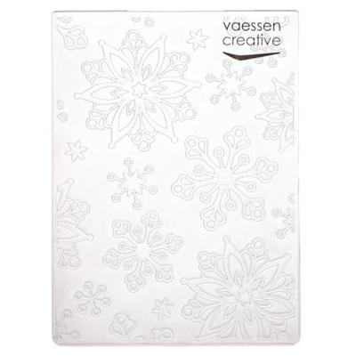Vaessen Creative • embossing folder grote sneeuwvlokken