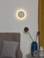 Lucide EKLYPS LED - Wandlamp - Ø 15 cm - LED - 1x7W 3000K - Wit - thumbnail