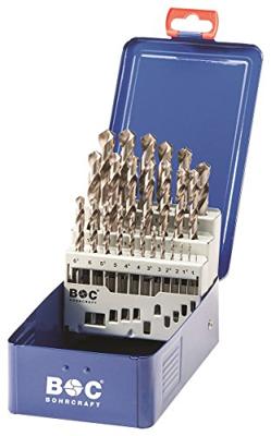 BC Borenset MG 13 HSS-G DIN 338 geslepen type N 1,0-13,0mm 25dlg