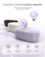 Baseus Bowie E18 Headset True Wireless Stereo (TWS) In-ear Oproepen/muziek USB Type-C Bluetooth Paars - thumbnail