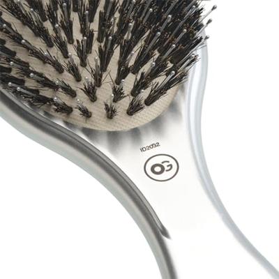 Olivia Garden Boar and Nylon Bristle Silver
