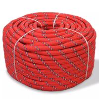 VidaXL Boot touw 6 mm 100 m polypropyleen rood - thumbnail