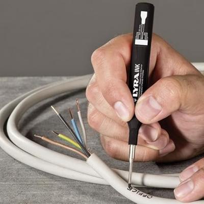 Lyra inktmarker zwart diepgat