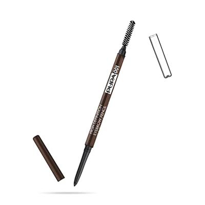 Pupa Milano - Pupa High Definition Eyebrow Pencil 0.90 g 001 Blonde Wenkbrauw Make-Up 0.09 g