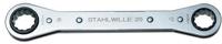 Stahlwille 41131011 25 10 X 11 RATSCHENRINGSCHLUESSEL Dubbele ringsleutelratelset Sleutelbreedte (metrisch) 10 - 11 mm - thumbnail