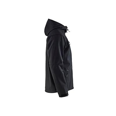 Blåkläder Softshell Jack 4949 | Zwart/Zilver | Maat XXL - 7330509471241