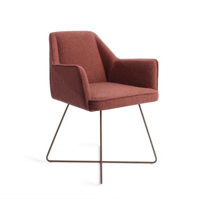 Jesper Home Eetkamerstoel 'Tome' Cross Rose, kleur Shabby Saffron