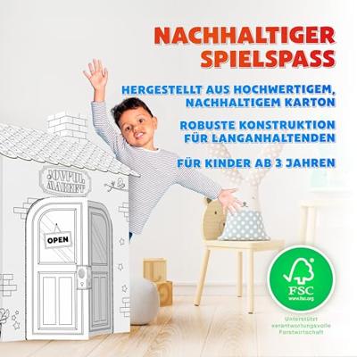 Speeltent bouw je eigen supermarkt