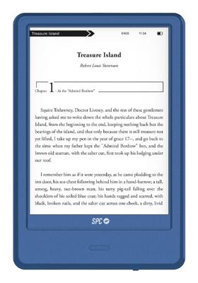 E-reader SPC 5615A Blauw