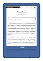 E-reader SPC 5615A Blauw - thumbnail