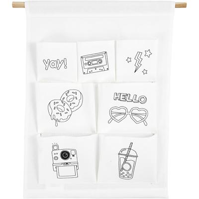 Creativ Company Hangende organizer wit