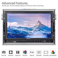 SEETEC P173-9HSD-CO 17.3 Inch Carry on Broadcast Production Director Monitor met 3G-SDI HDMI YPbPr Input en Output Aluminium Ontwerp Full HD 1920×1080 - thumbnail