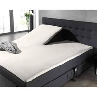 Dreamhouse Splittopper Katoen Hoeslaken Creme 160 x 220 cm - thumbnail