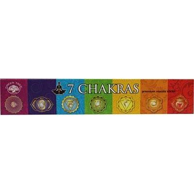 Green Tree Wierook 7 Chakra (12 pakjes)