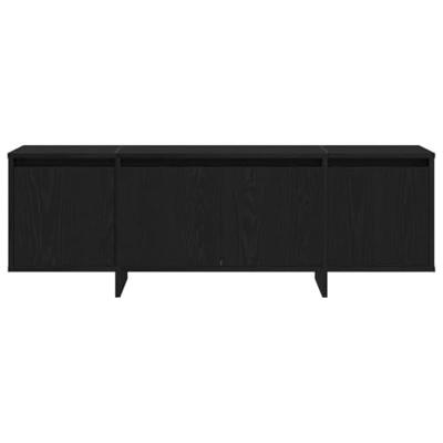 TV-kast Zwart 120 x 30 x 40.5 cm Bewerkt hout