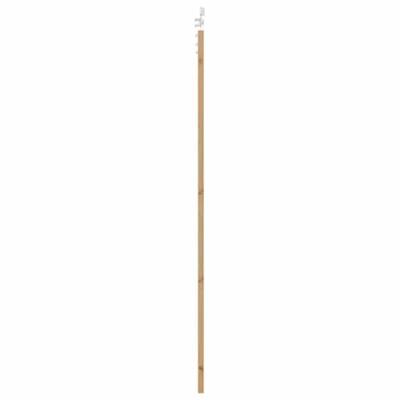 Schuifdeur ORKDAL Bruin 83 x 232 cm Hout en metaal