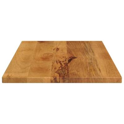 Tafelblad rechthoekig 70x60x2,5 cm massief mangohout