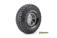 Louise CR-GRIFFIN Banden Set - Super Soft - 1.9" Velgen Zwart/chrome - Hex 12mm - thumbnail