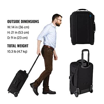 Tenba Roadie Air Case Roller 21 zwart Tenba Roadie Air Case Roller 21 zwart