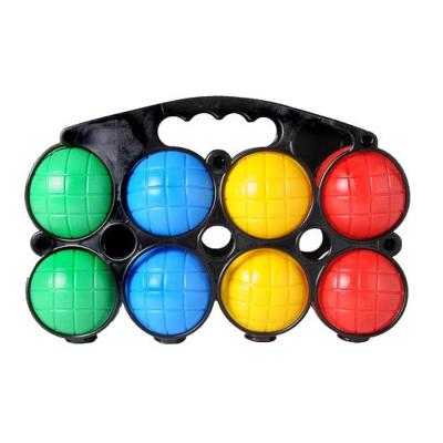 Engelhart Jeu de boules 8 ballen in zwarte tas