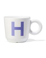 HEMA Mok 280ml Letter H - thumbnail