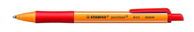 Stabilo Pointball balpen - rood Stabilo Pointball balpen - rood