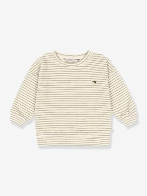 Gestreept sweater van badstof ITTY KONGES SLOJD beige Gestreept sweater van badstof ITTY KONGES SLOJD beige