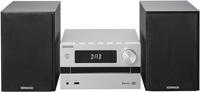 Kenwood M-720DAB home audio set Home audio-microsysteem Zwart, Zilver 25 W - thumbnail