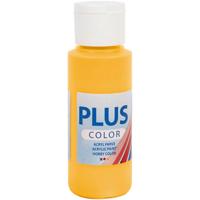 Creativ Company Plus color acrylverf, yellow sun, 60ml - thumbnail