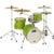 PDP Drums New Yorker Electric Green Sparkle 4d. shellset - thumbnail