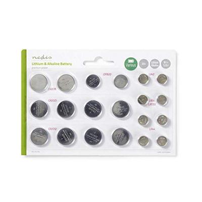 Nedis Lithium / Alkaline Knoopcelbatterij Multipack | 1.5 / 3 V DC | 20 Stuks | 1 stuks - BALAK20BL BALAK20BL