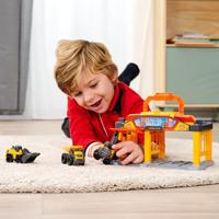 Dickie Toys Volvo Micro Construction Station Kant-en-klaar model Garage voor bouwvoertuigen (model) - thumbnail