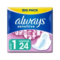 Always Maandverband Sensitive Normal Plus (24st) - thumbnail