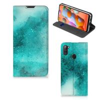 Bookcase Samsung Galaxy M11 | A11 Painting Blue - thumbnail