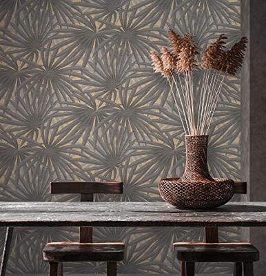 Livingwalls Metropolitan Stories 2 grijs behang | 378611