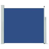 VidaXL Tuinscherm uittrekbaar 100x300 cm blauw - thumbnail