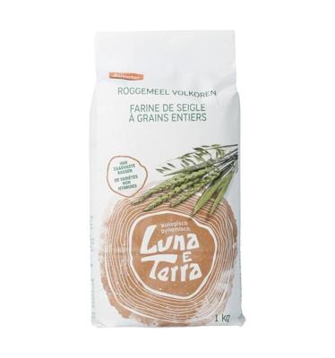 Roggemeel volkoren bio 1 Kilogram Roggemeel volkoren bio 1 Kilogram