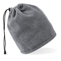 Beechfield CB285 Suprafleece® Snood/ Hat Combo - Charcoal - One Size - thumbnail