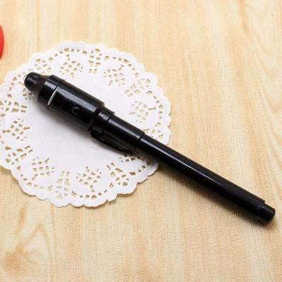 10 stuks Creative Magic UV-licht onzichtbare inkt pen marker pen (zwart)