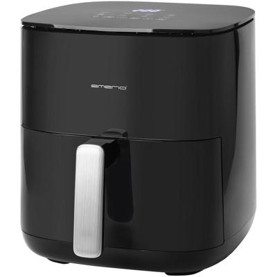 EMERIO AF-131797.1 Airfryer 5 l 2000 W BPA-vrij, Timerfunctie Zwart