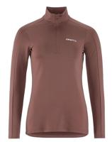 Craft Gain Midlayer Shirt Dames Rose Brown XL - thumbnail