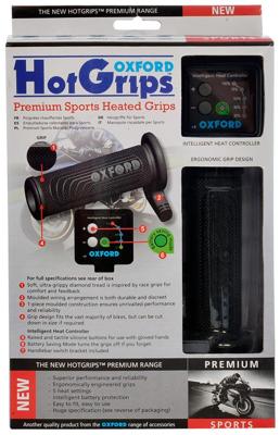 OXFORD "hotgrips®premium" handvatverwarming heated grips pre s 22+25mm open 5-stage