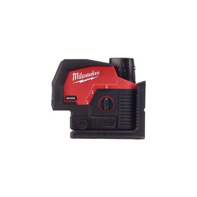 Milwaukee M12 CLLP-301C Groene Kruislijnlaser/loodlaser 12V 3.0Ah Li-Ion - 4933478100 Milwaukee M12 CLLP-301C Groene Kruislijnlaser/loodlaser 12V 3.0Ah Li-Ion - 4933478100